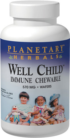 Planetary Herbals Well Child Immune Chewable