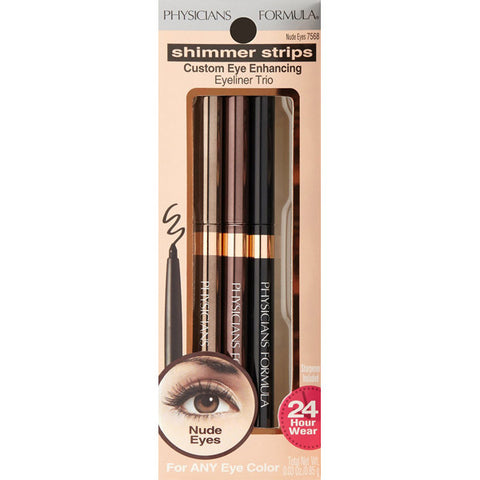 PHYSICIANS FORMULA - Shimmer Strips Custom Eye Enhancing Eyeliner Trio Nude Eyes