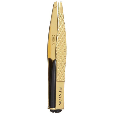 REVLON - Gold Series Titanium Coated Lighted Slant Tweezers