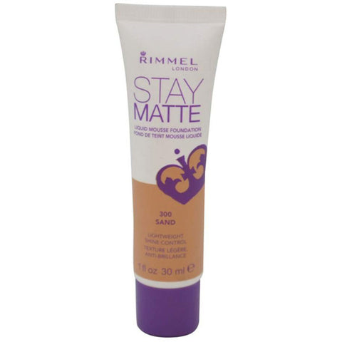 RIMMEL - Stay Matte Liquid Mousse Foundation #300 Sand