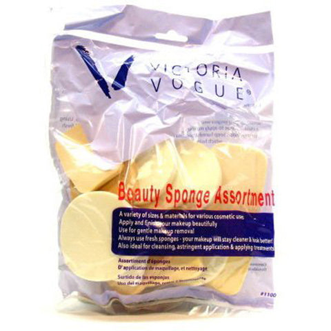 COLORA - Victoria Vogue Assorted Beauty Sponges Bag