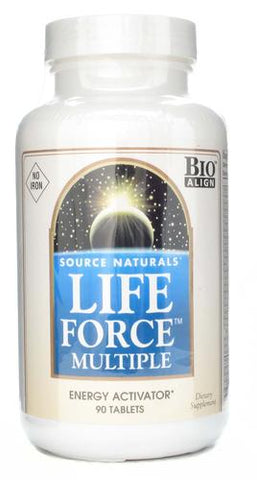 Source Naturals Life Force Multiple No Iron