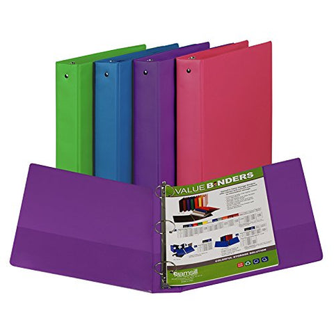 SAMSILL - Fashion Assorted Value Storage Binder