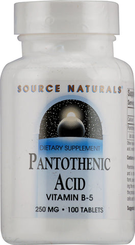 Source Naturals Pantothenic Acid