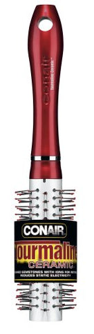 CONAIR - Tourmaline Ceramic Round Brush Red Medium