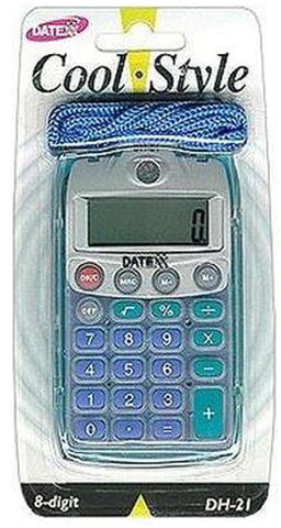 DATEXX - DH-21 Hand Held with Lanyrd Calculator