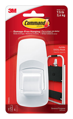 COMMAND - Jumbo Utility Hook White