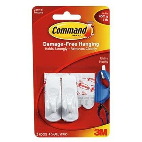 COMMAND - Small Adhesive Utility Hooks