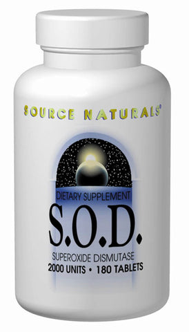 Source Naturals S O D 2000 units