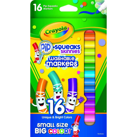 CRAYOLA - Pip-Squeaks Skinnies Washable Markers