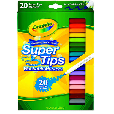 CRAYOLA - Super Tips Washable Markers