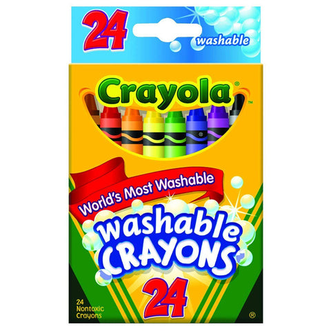 CRAYOLA - Washable Crayons Assorted Colors