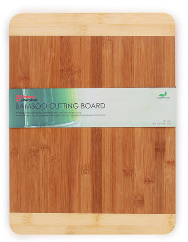 HOME BASICS - Bamboo Cutting Board 12" x 16"