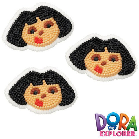 WILTON - Dora The Explorer Icing Decorations