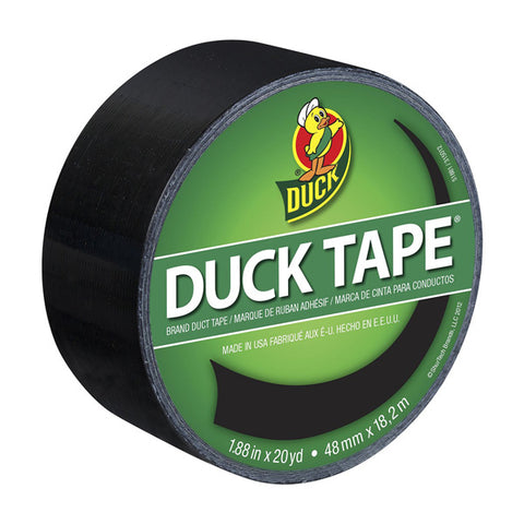 DUCK - Color Duct Tape, Single Roll Black