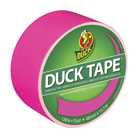 DUCK - Colored Duct Tape Neon Pink