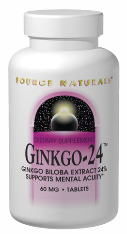 Source Naturals Ginkgo 24