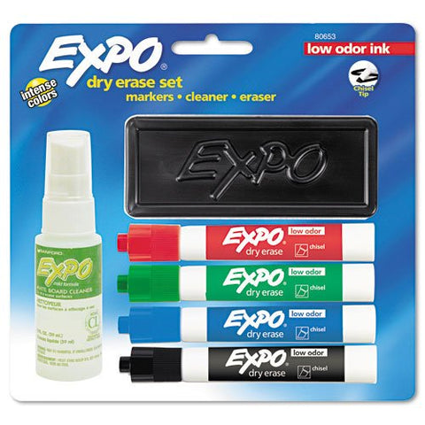 EXPO - Dry Erase Marker Starter Set Assorted - 1 Set