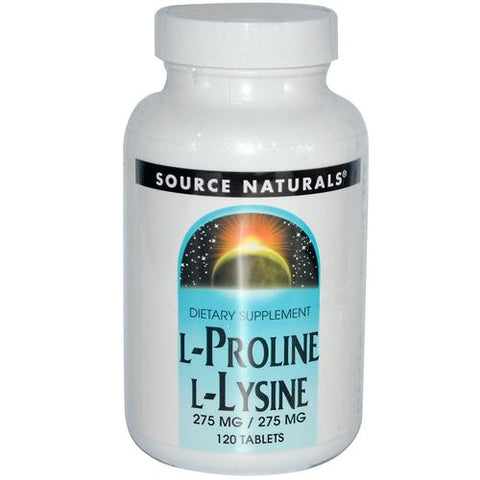 Source Naturals L ProlineL Lysine