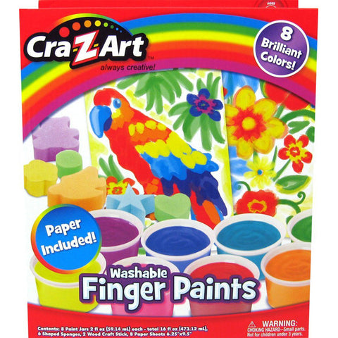 CRA-Z-ART - Finger Paints Set