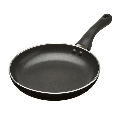 ECOLUTION - Non-Stick Fry Pan with Handle, Aluminum, Black