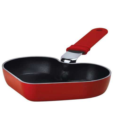 ECOLUTION - Kitchen Extras Heart Shaped Pan Mini Red