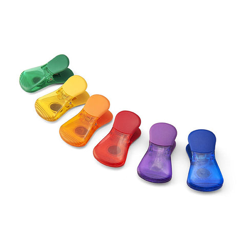 FARBERWARE - Classic Wide Bag Clips Assorted Colors