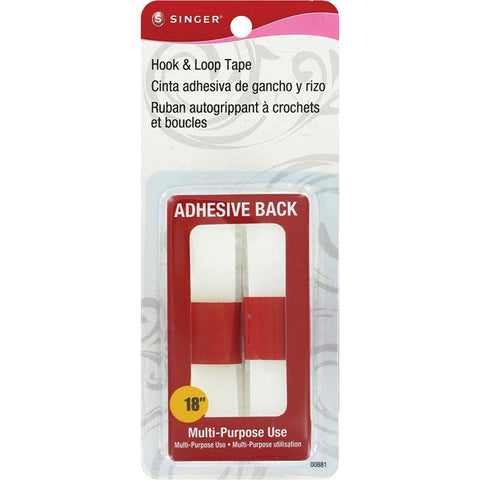 SINGER -  Hook and Loop Adhesive Tape White