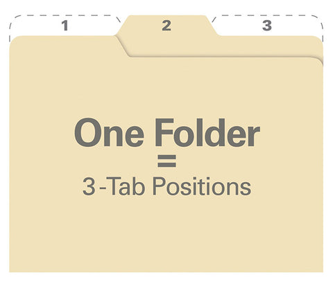 FIND IT - All Tab File Folder Letter Size