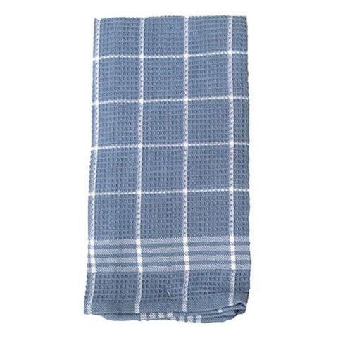 J&M - Waffleweave Kitchen Towel Blue