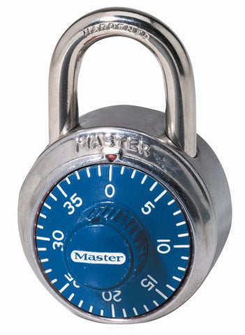 MASTER LOCK - Combination Dial Padlock Assorted Colors