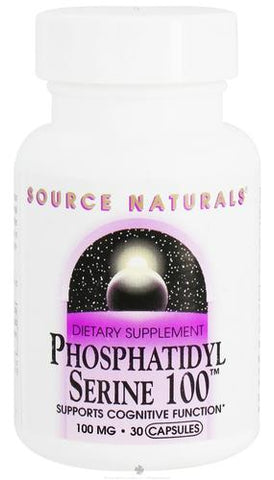 Source Naturals Phosphatidyl Serine 100 mg