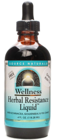 Source Naturals Wellness Herbal Resistance Liquid Alcohol Free