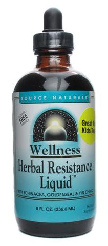 Source Naturals Wellness Herbal Resistance Liquid Alcohol Free