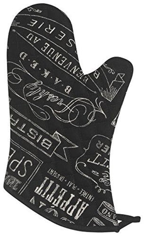 NOW DESIGNS - Basic Chalkboard Oven Mitt