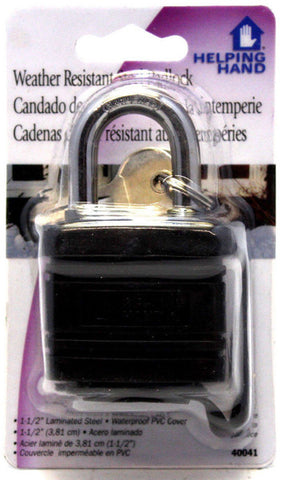 HELPING HAND - Steel Padlock Weather Resistant