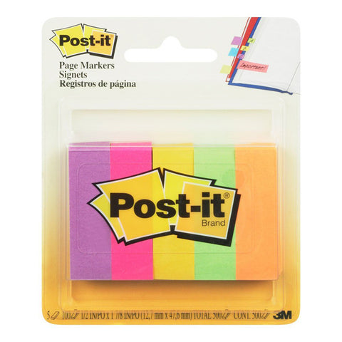 SCOTCH - Post-it Page Markers 0.6" x 1.96"