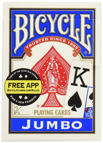 BICYCLE - Poker Size Jumbo Index Playing Cards