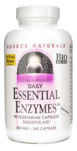 Source Naturals Essential Enzymes 500 mg