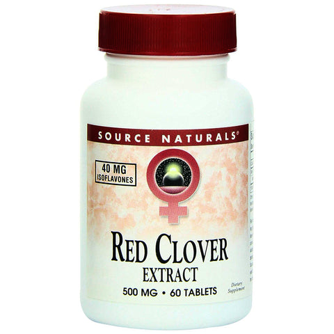 SOURCE NATURALS - Eternal Woman Red Clover Extract 500 mg