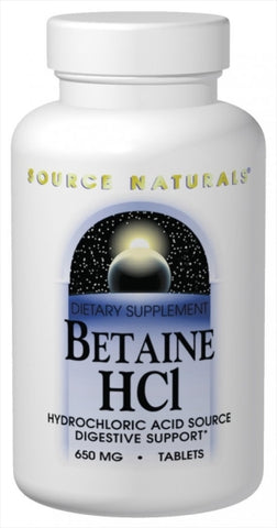 Source Naturals Betaine HCl