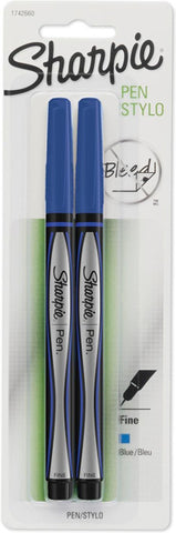 SHARPIE Fine-Point Pens 0.7 mm Blue 616414