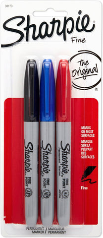 SHARPIE Permanent Marker Fine Point Assorted Colors