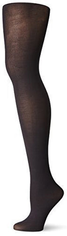 NO NONSENSE - Silky Opaque Sheer to Waist Tight Black Small