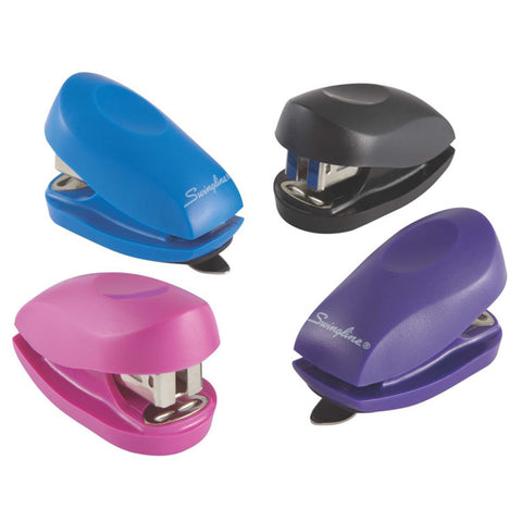 SWINGLINE - Tot Stapler Assorted Colors  - 12 Sheets