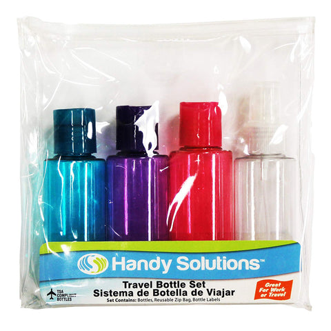 HANDY SOLUTIONS - Travel Bottle Set