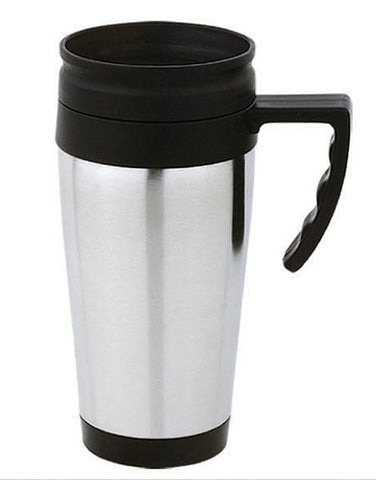 HOME BASICS - Stainless Steel Travel Mug