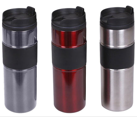 HOME BASICS - Assorted Stainless Steel Travel Mug