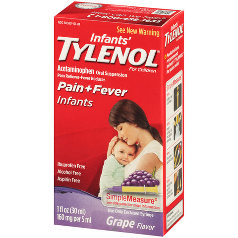 J&J - Infants' TYLENOL Oral Suspension Grape