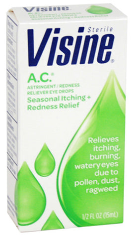 VISINE - Eye Drops Redness Reliever A.C. Astringent